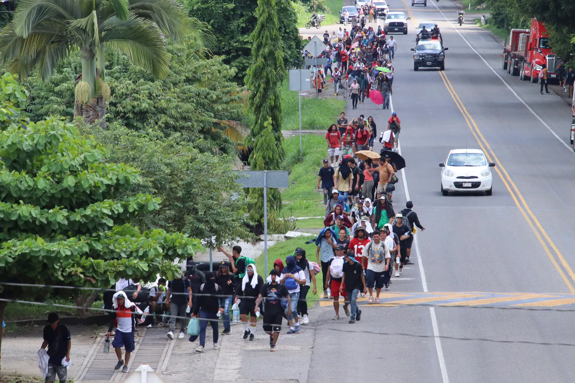 Estados Unidos lanzó una advertencia directa a los hondureños que piensan sumarse a una caravana migrante