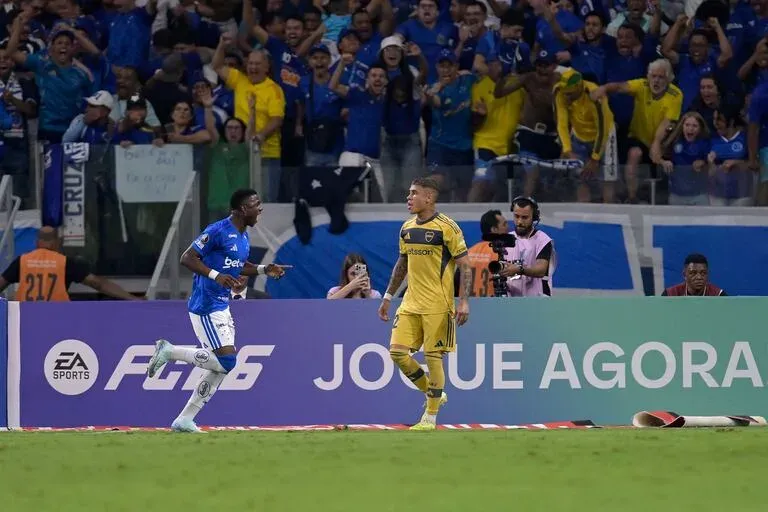 boca perdio el invicto en la copa libertadores frente a cruzeiro