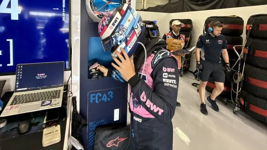 gp de silverstone colapinto abandono en la largada por problemas con el auto