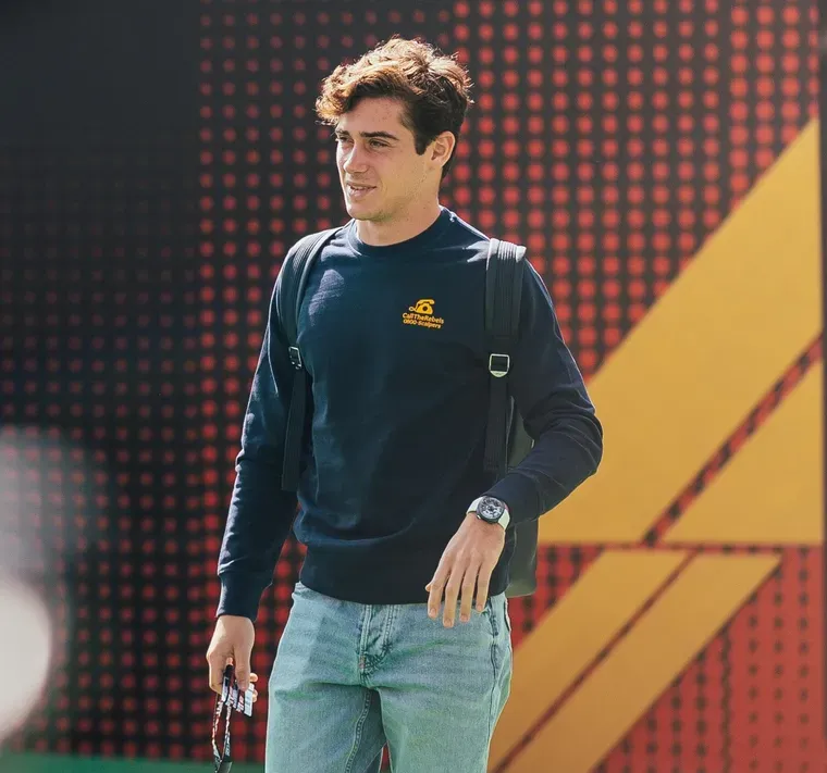la desopilante respuesta de franco colapinto sobre su sobrepaso a gasly