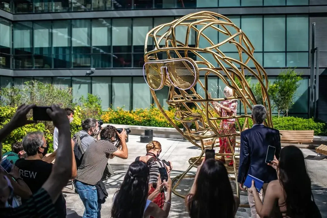 marta minujin llega a salta para donar una obra monumental a la ciudad