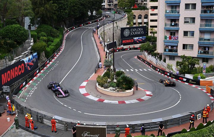 como salio franco colapinto hoy en las practicas libres del gp de monaco de formula 1