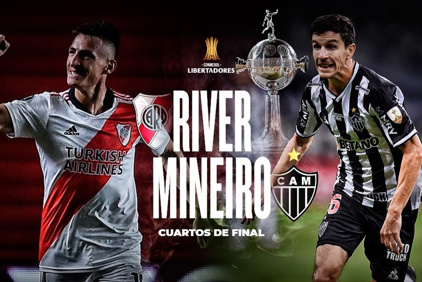 river vs atletico mineiro cuando juegan por las semifinales