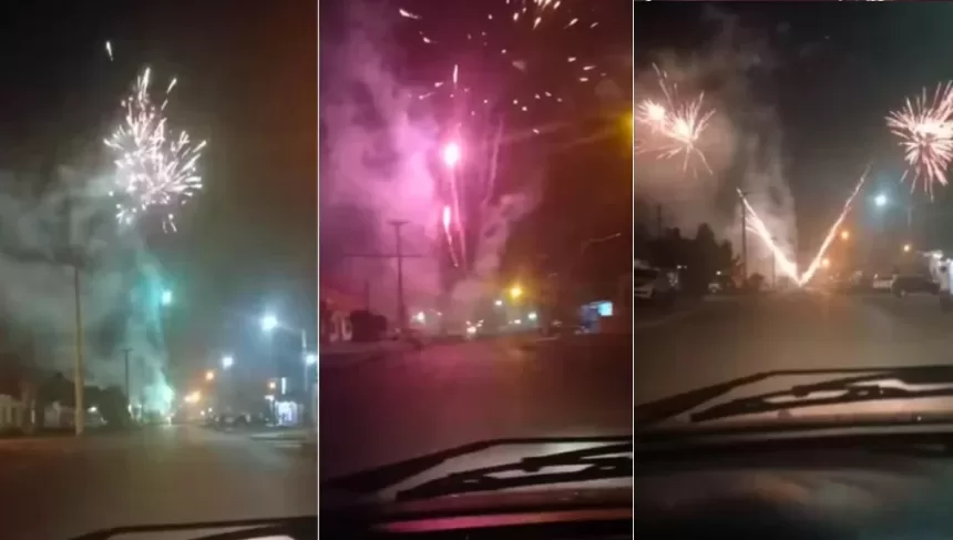 por abusar de los fuegos artificiales una familia debera pagar una multa de 6 millones