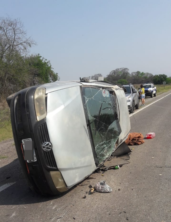 metan un hombre de 79 murio al salir despedido de su auto