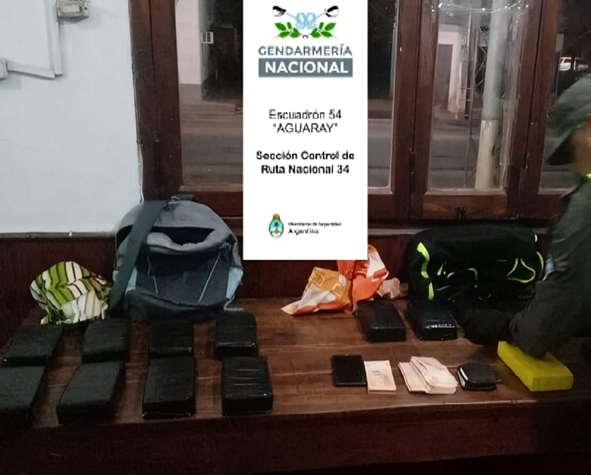 operativo antidroga en la frontera con bolivia detienen a camionero con 17 kg de cocaina con el sello del patron del norte