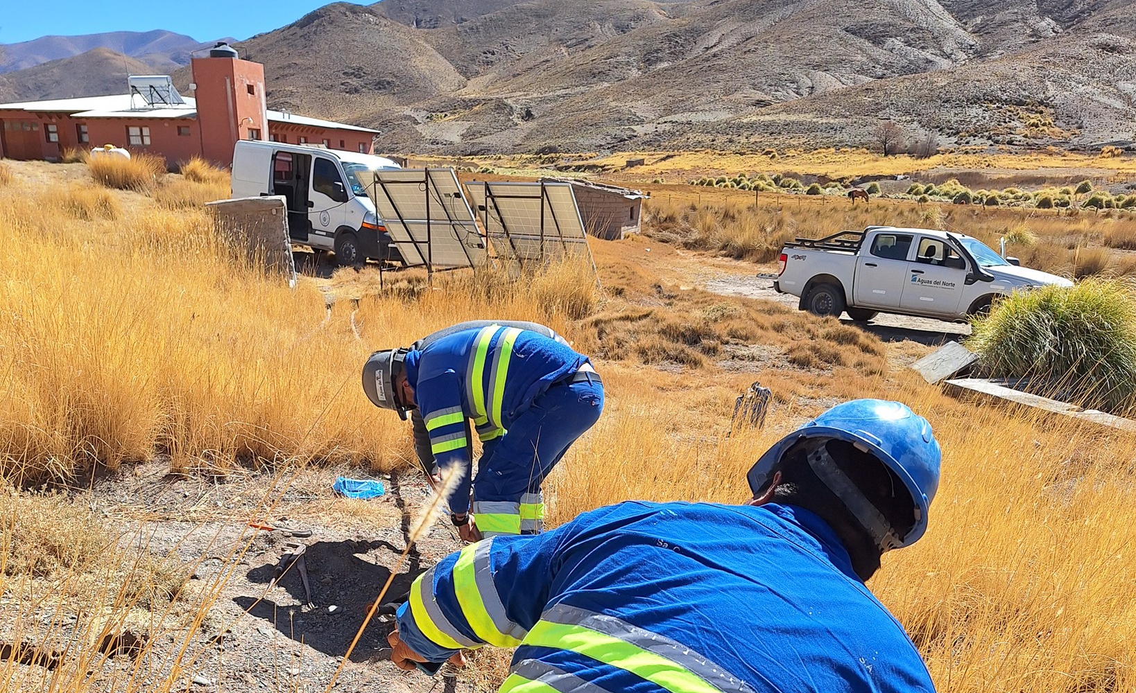 una fundacion desmiente al intendente de quijano por la gestion de una obra de agua