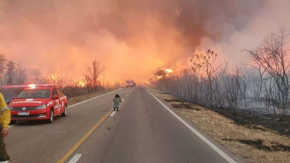 alerta maxima por incendios durante el fin de semana para salta