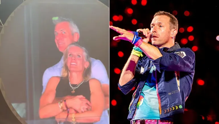 video viral amantes fueron a un recital de coldplay y chris martin los delato