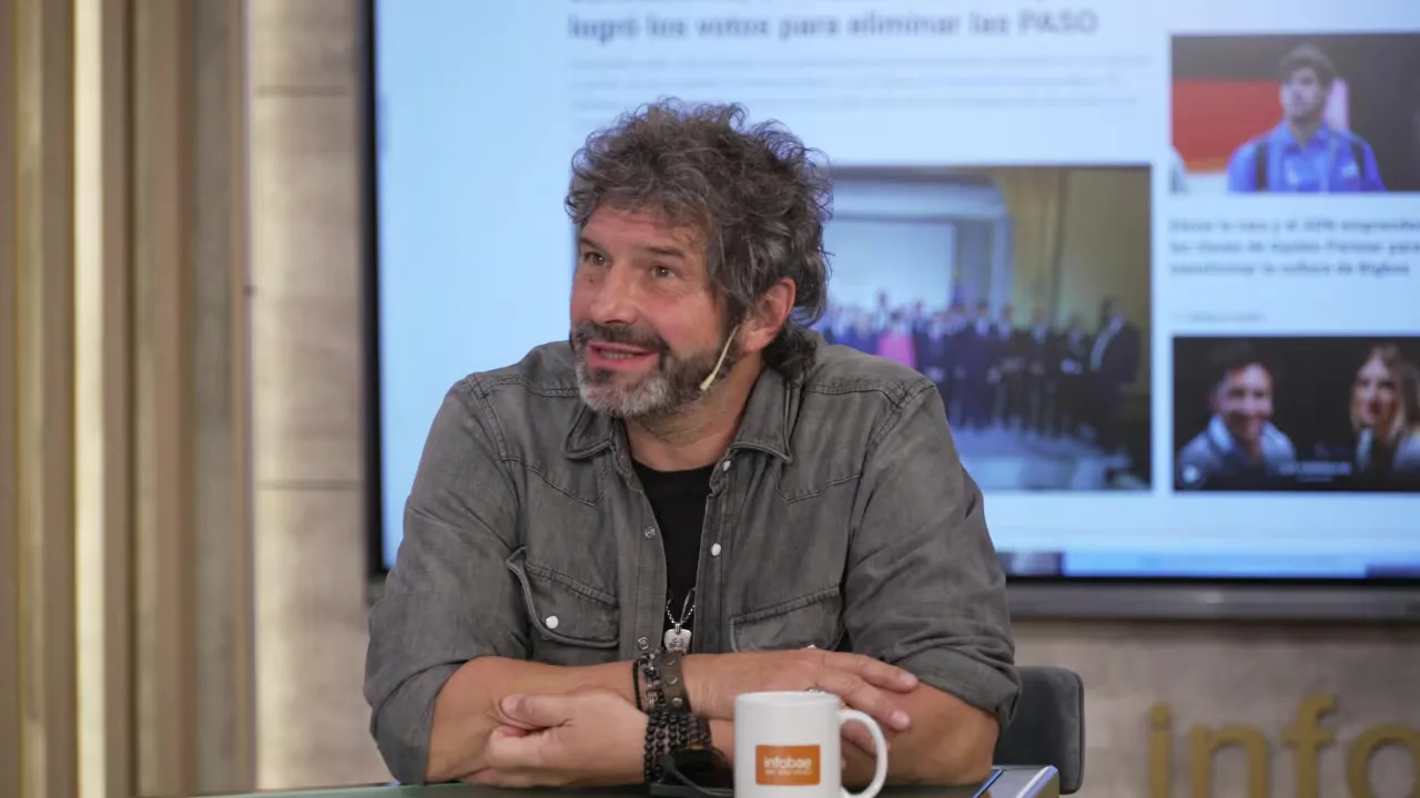 Iván Noble habló de amor, paternidad y su versión de un clásico italiano
