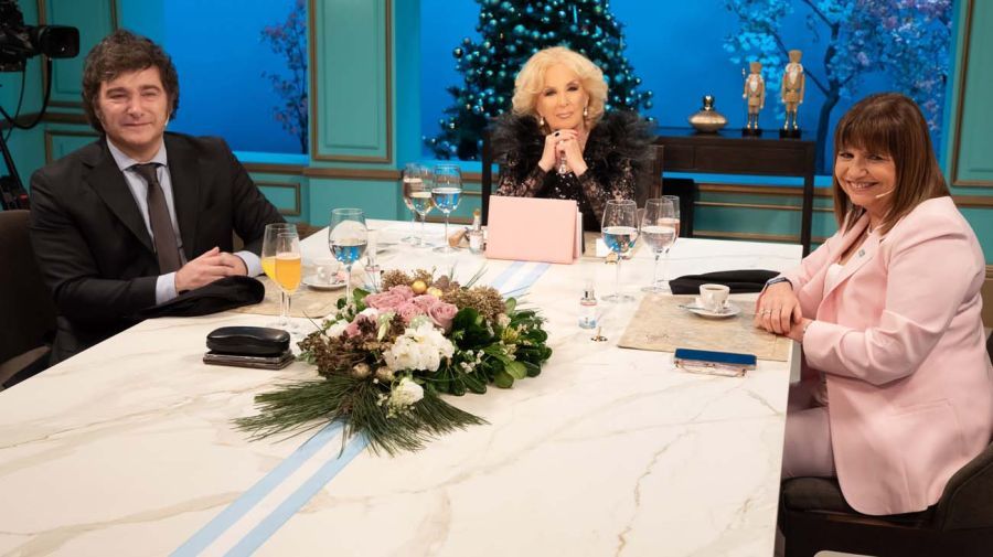 milei con mirtha legrand el desesperado pedido de la diva argentina al presidente argentino video