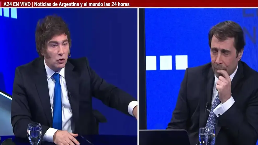 como quiere que lo arregle la respuesta de milei cuando le dijeron que la gente no llega a fin de mes video