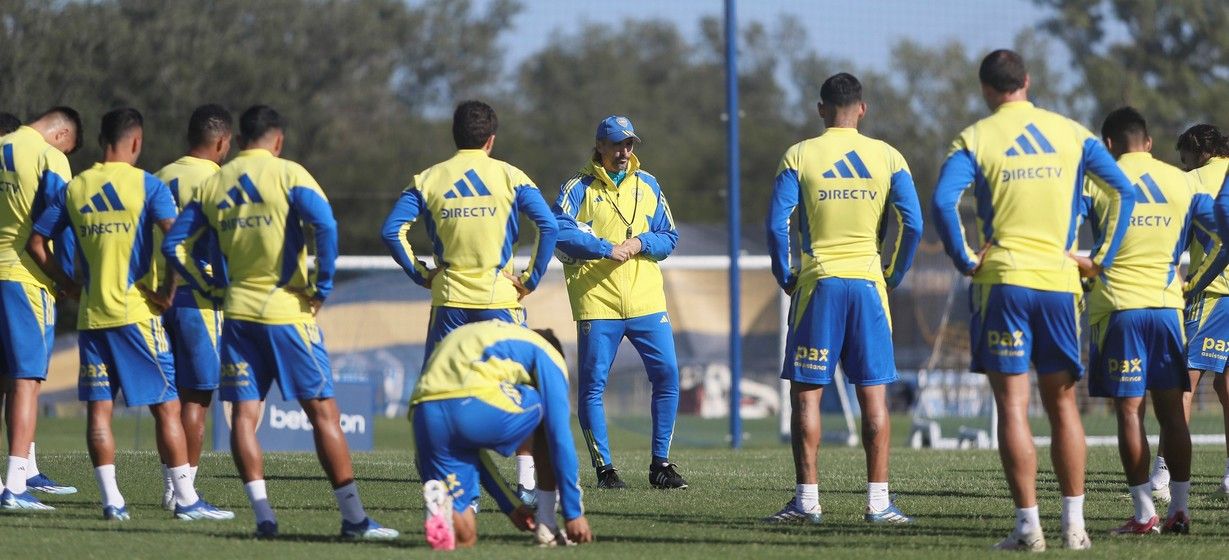 diego martinez define el once de boca para el debut con central norte en la copa