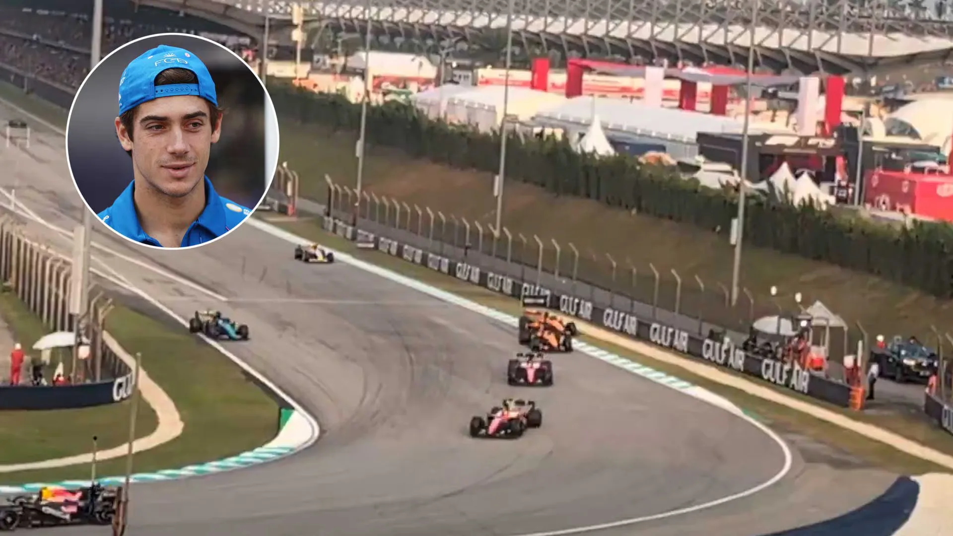 Lando Norris casi choca a su compañero en Baréin y los comentaristas lo cruzaron con sus críticas a Colapinto