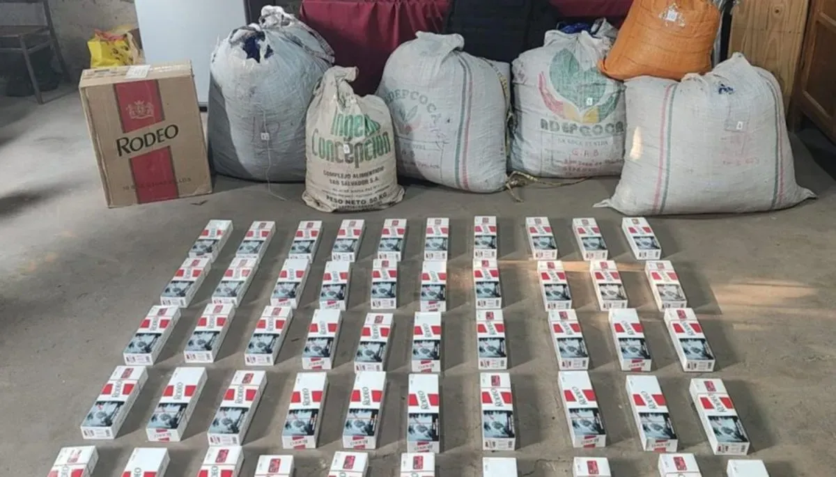 secuestran mas de 1 500 kilos de hojas de coca en un control en salta
