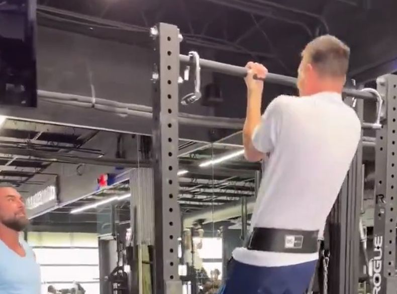 messi es furor en un gimnasio durante sus vacaciones video
