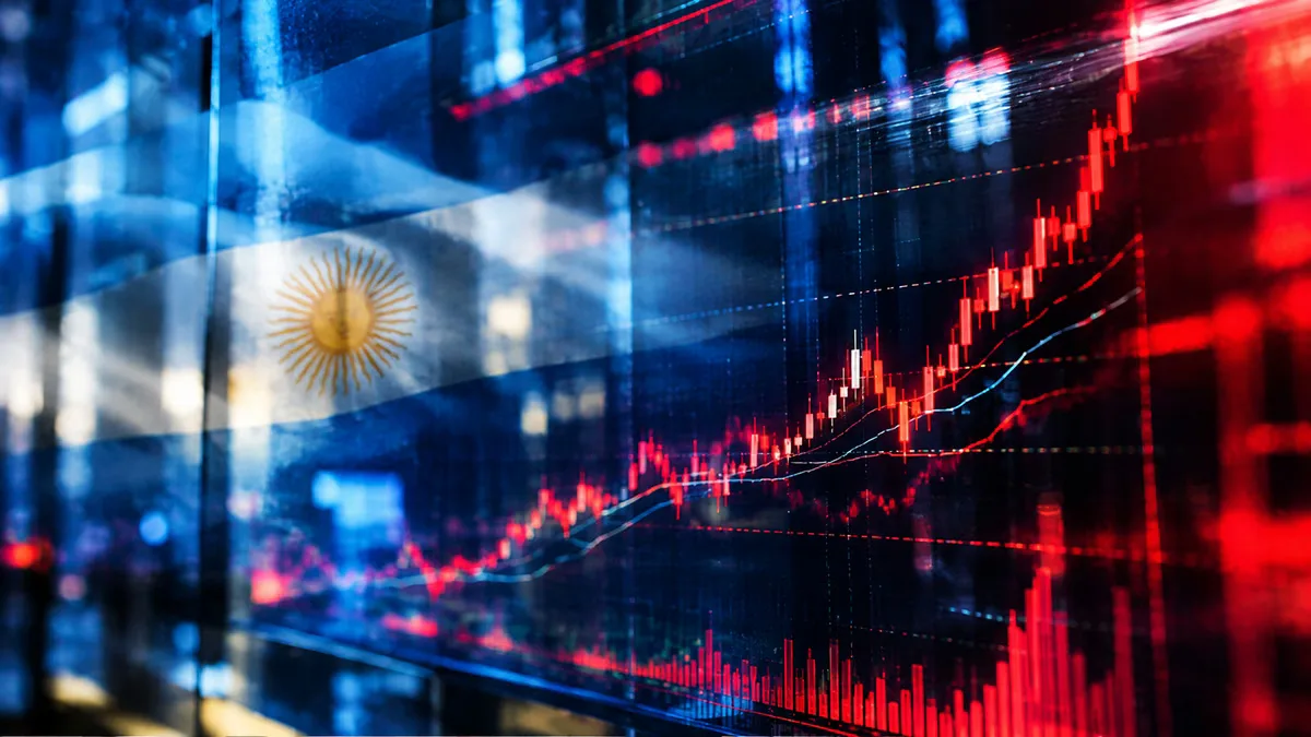 Los bonos y las acciones argentinas cayeron hasta 8% tras el triunfo de Lula en Brasil