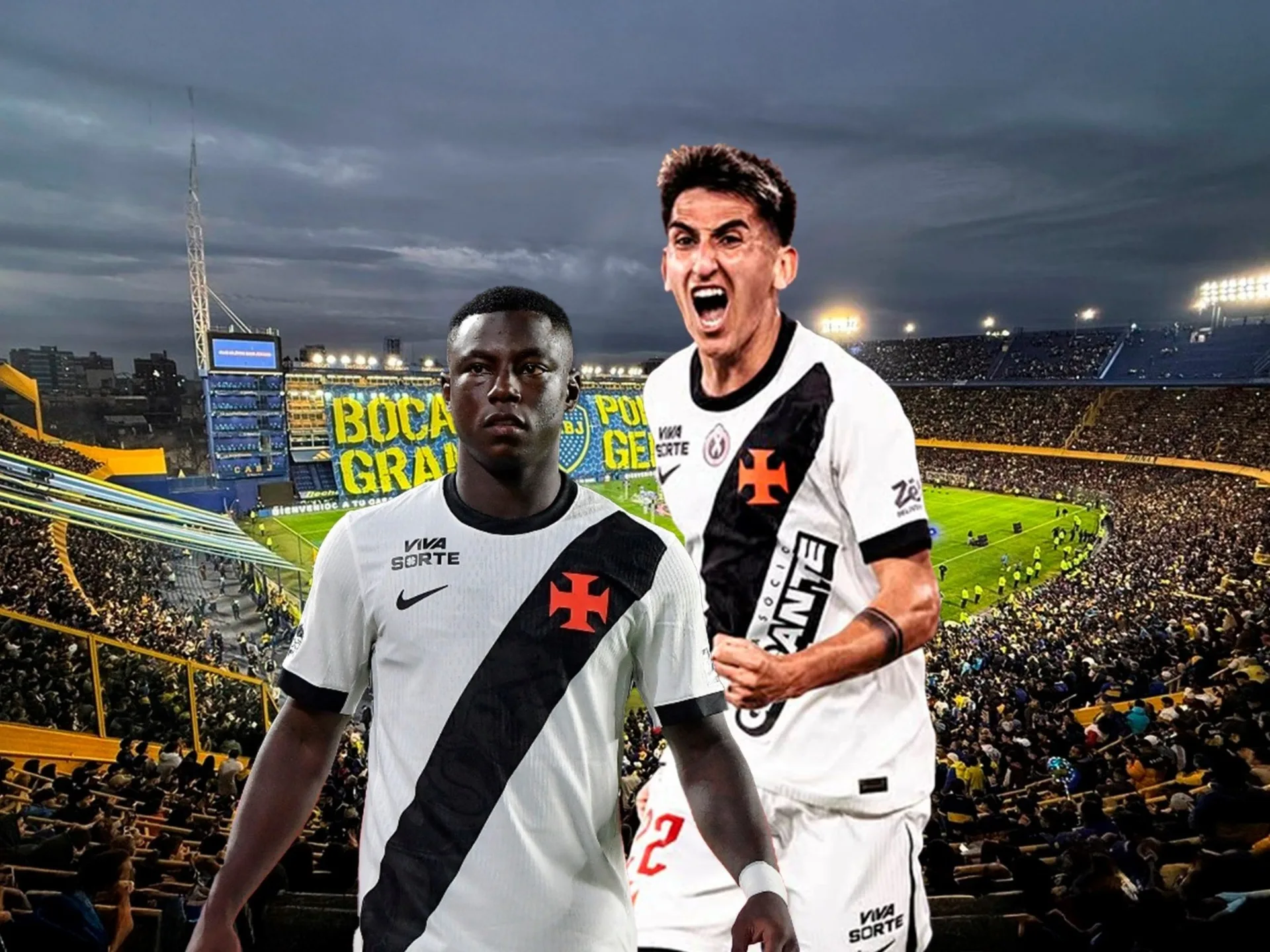 Los dos futbolistas que casi llegaron a Boca y ahora juegan en Vasco da Gama