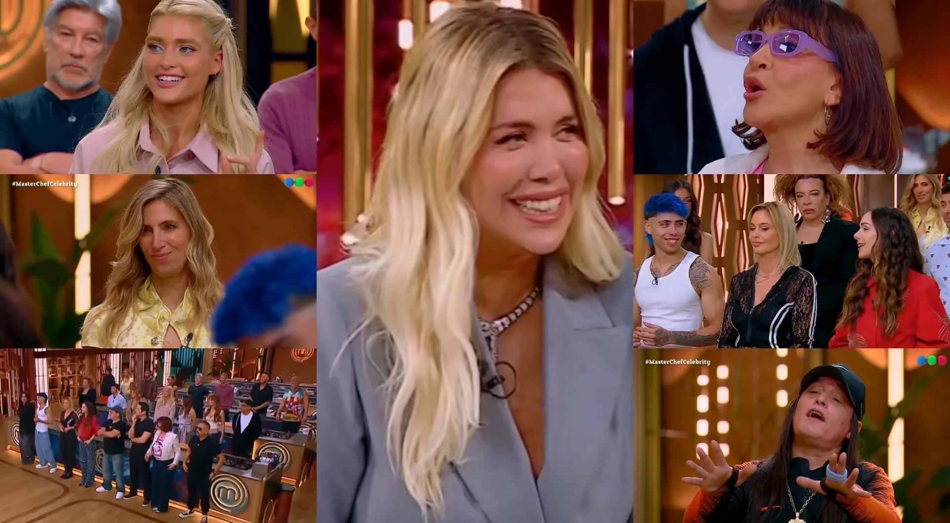 MasterChef Celebrity arrancó con 24 famosos y Wanda Nara al frente de la conducción