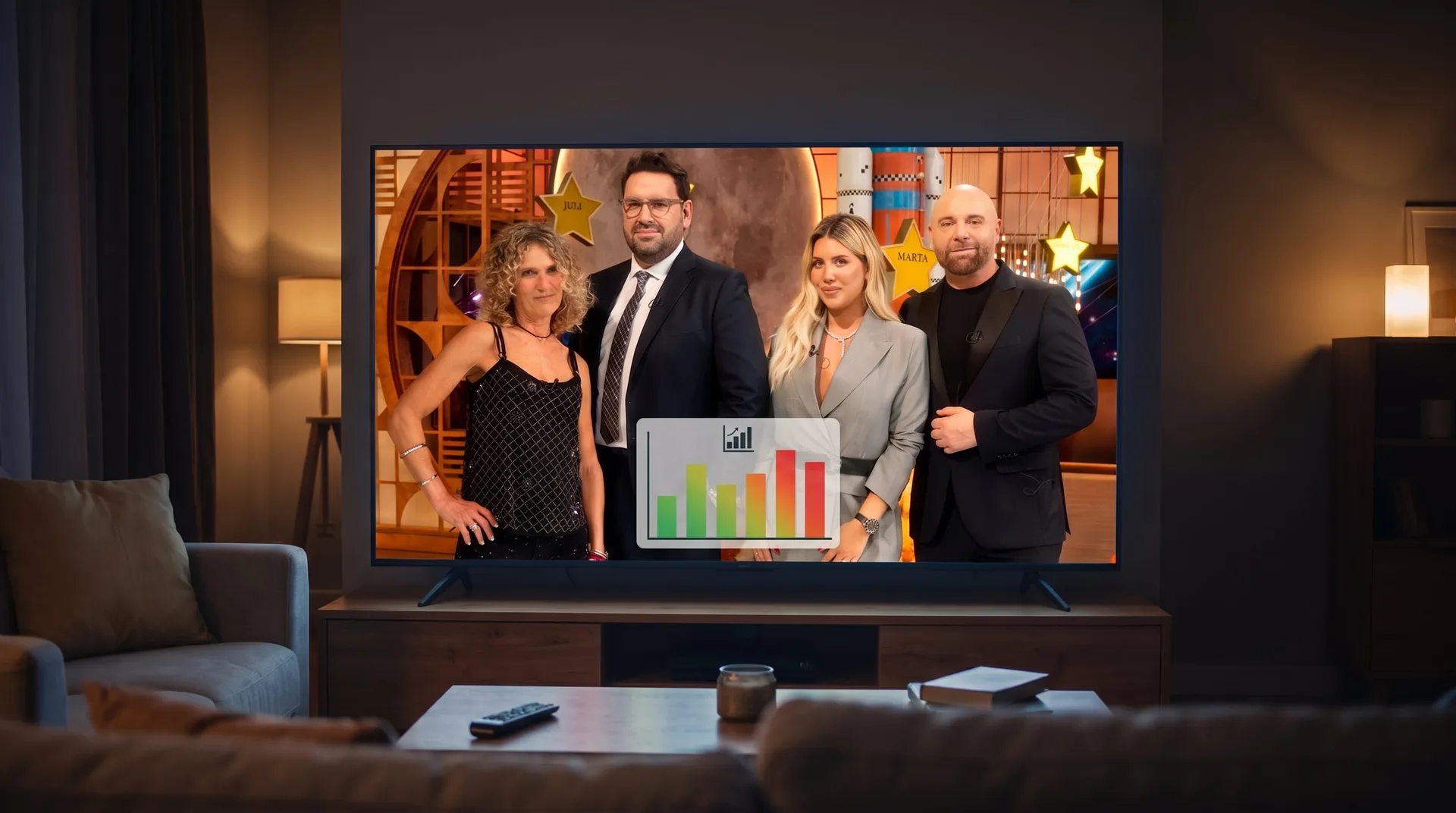 MasterChef Celebrity debutó con un pico de 14,5 puntos y lideró la noche del lunes