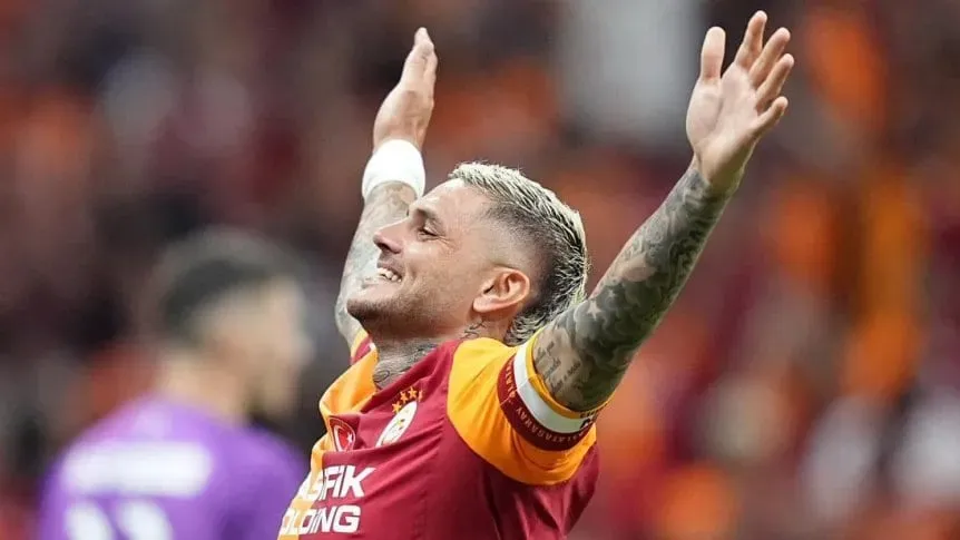 icardi marco un gol en su regreso al galatasaray despues de 9 meses de ausencia