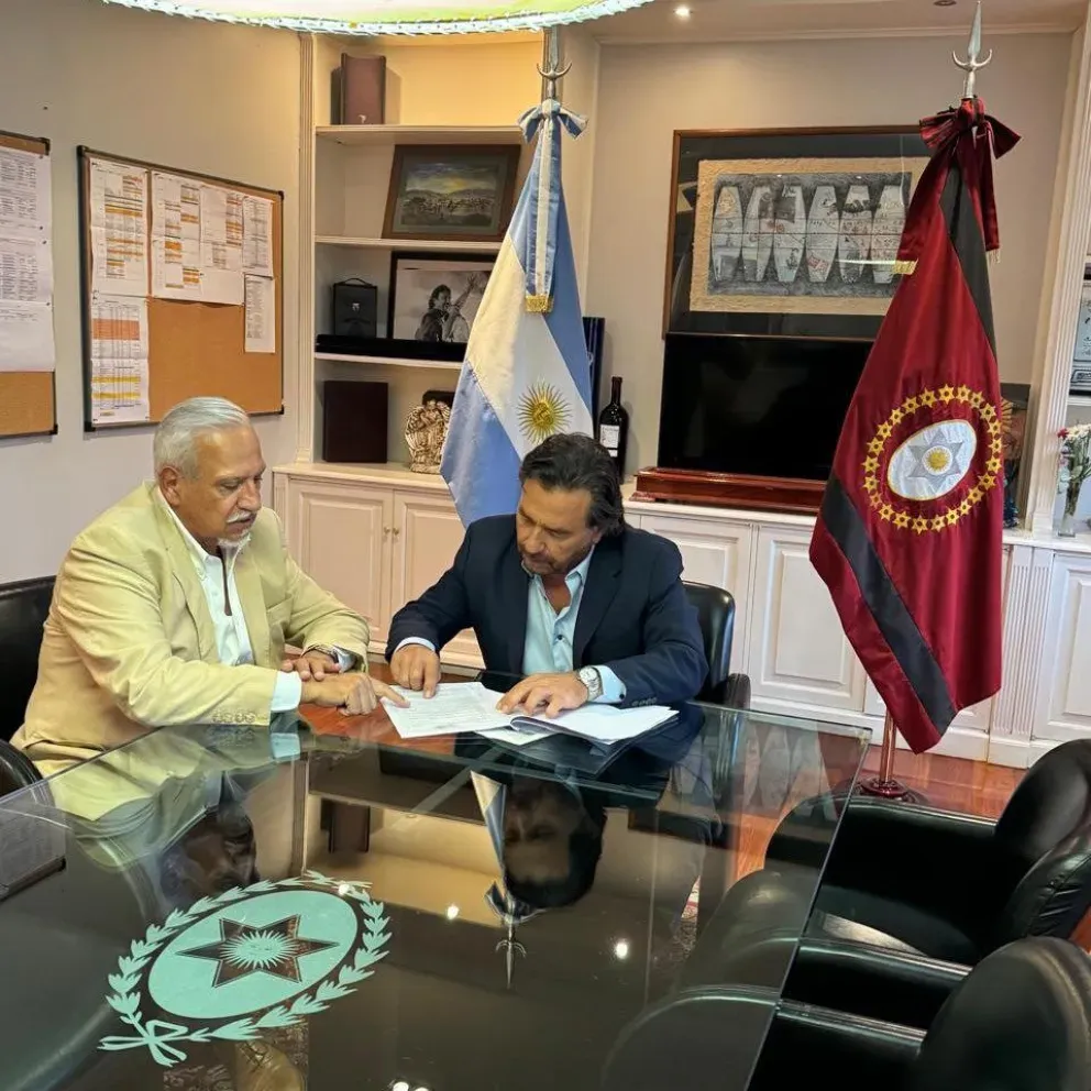 saenz y romero sellan frente comun para exigir obras a nacion