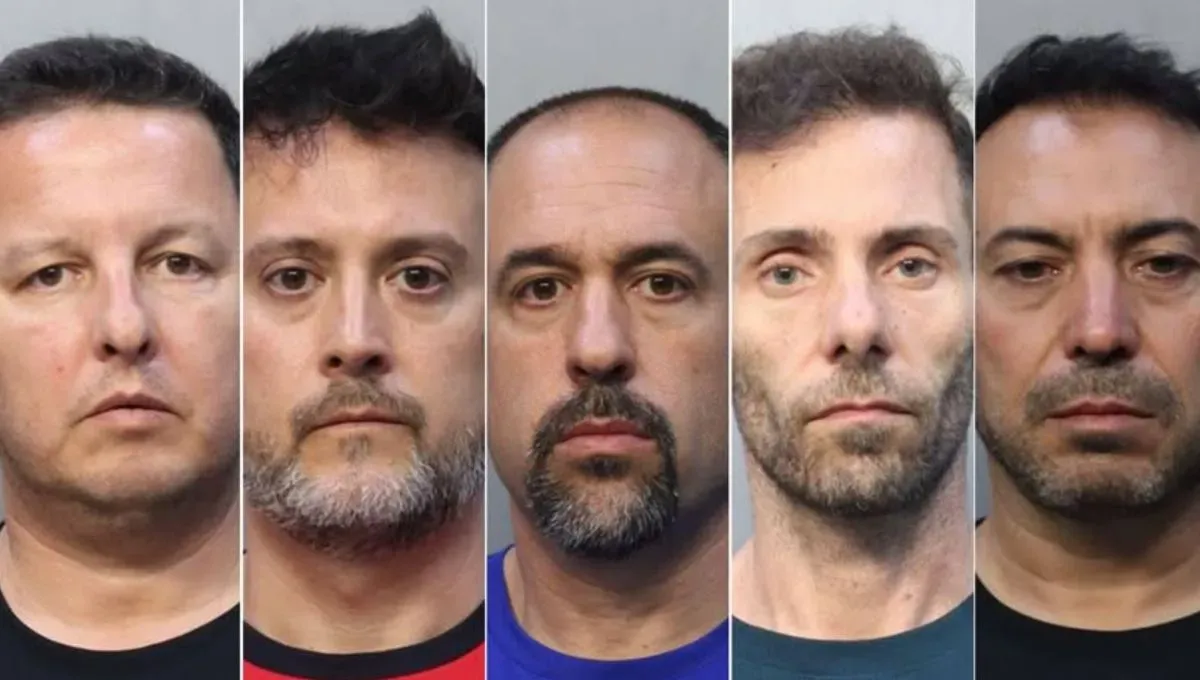 capturaron a 5 mecheros mendocinos en miami por robar en el dolphin mall