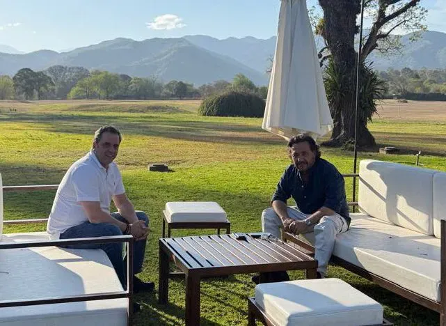 saenz recibio a lisandro catalan y reclamo respeto a los acuerdos federales