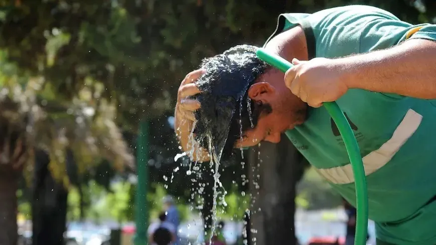 salta bajo alerta por una ola de calor inusual