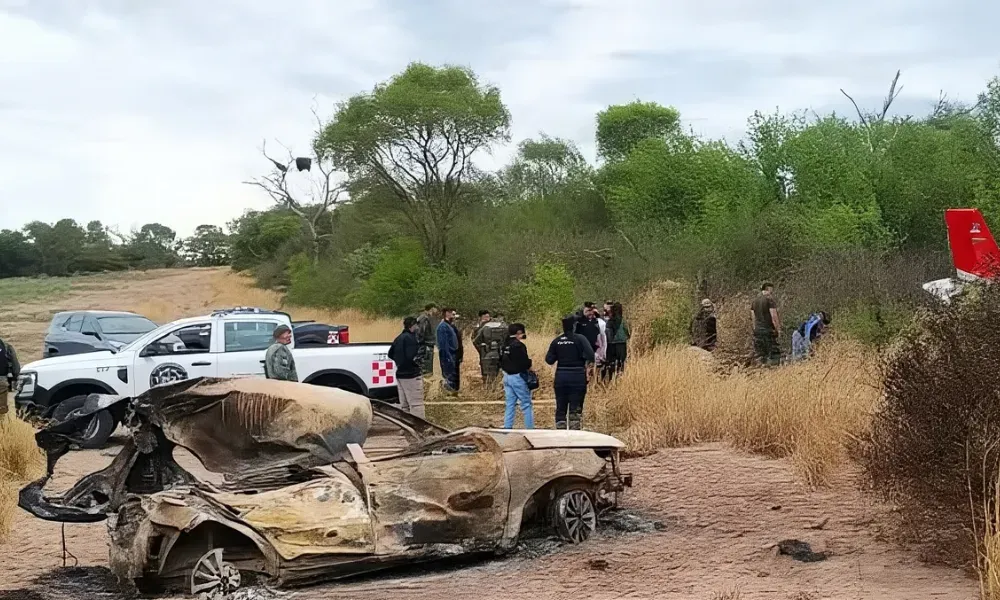 saenz exige radarizacion y ley de derribo tras la caida de una narcoavioneta en salta