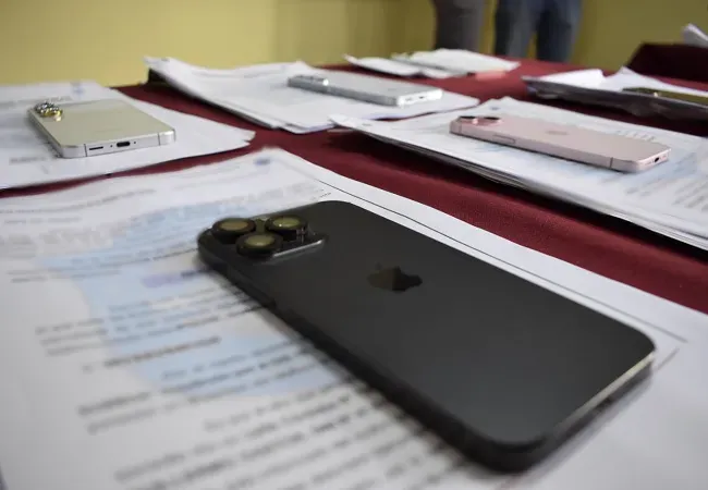 casi mil celulares volvieron a casa gracias a un operativo policial