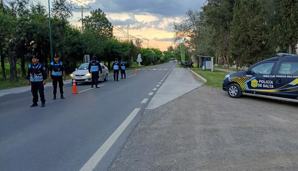 refuerzan los controles viales en rutas de los valles calchaquies