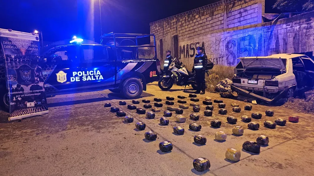 salta incauta mas de 850 kilos de droga en 2025 en una intensa lucha contra el narcotrafico