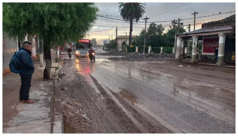 temporal en el valle de lerma saeta suspendio servicios y reordeno recorridos