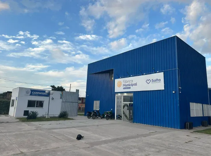 salta inaugura la primera fabrica municipal de oficios del pais