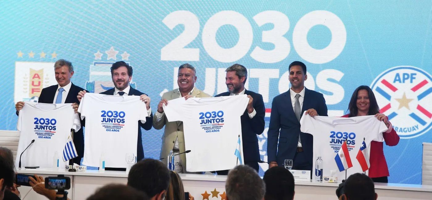 argentina uruguay y paraguay seran sedes inaugurales del mundial 2030 luego se traslada a europa