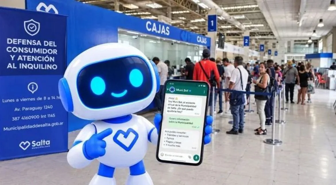 Muni Bot: desde hoy ya se pueden hacer gestiones municipales por WhatsApp