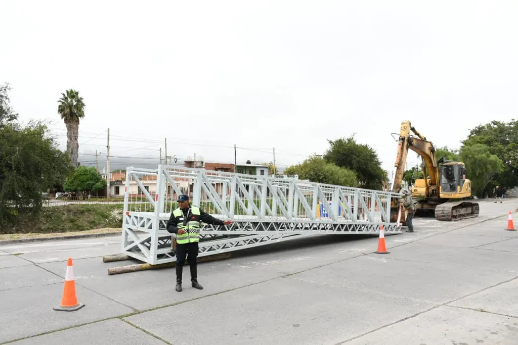 av yrigoyen habra un corte de 30 dias para colocar un nuevo puente