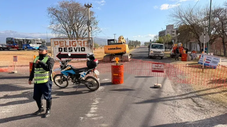 plan vial de zona norte comenzaron las obras sobre avenida bolivia