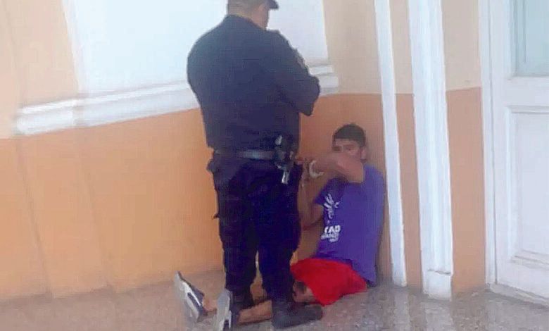 imputaron al libertario que escupio a la diputada socorro villamayor