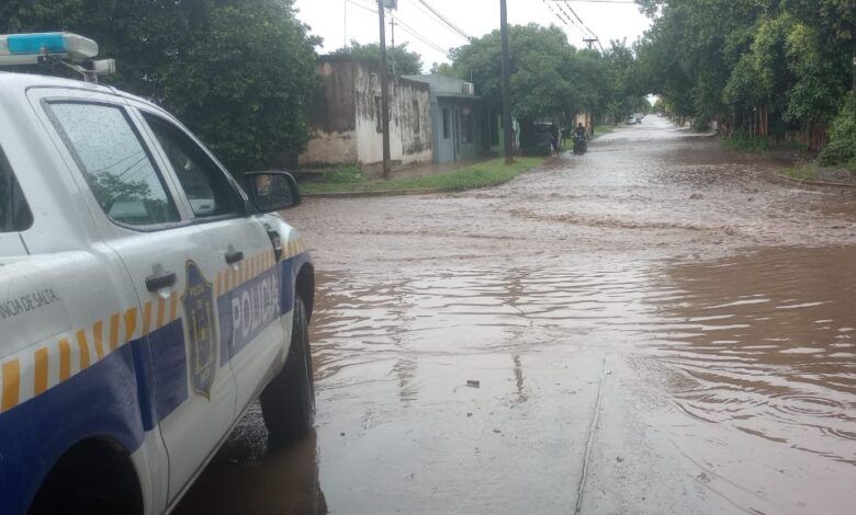 temporal en metan inundaciones autos arrastrados y caos en la ruta 9 34