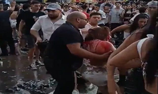 violencia extrema en c feroz pelea de mujeres en un boliche en corrientes video