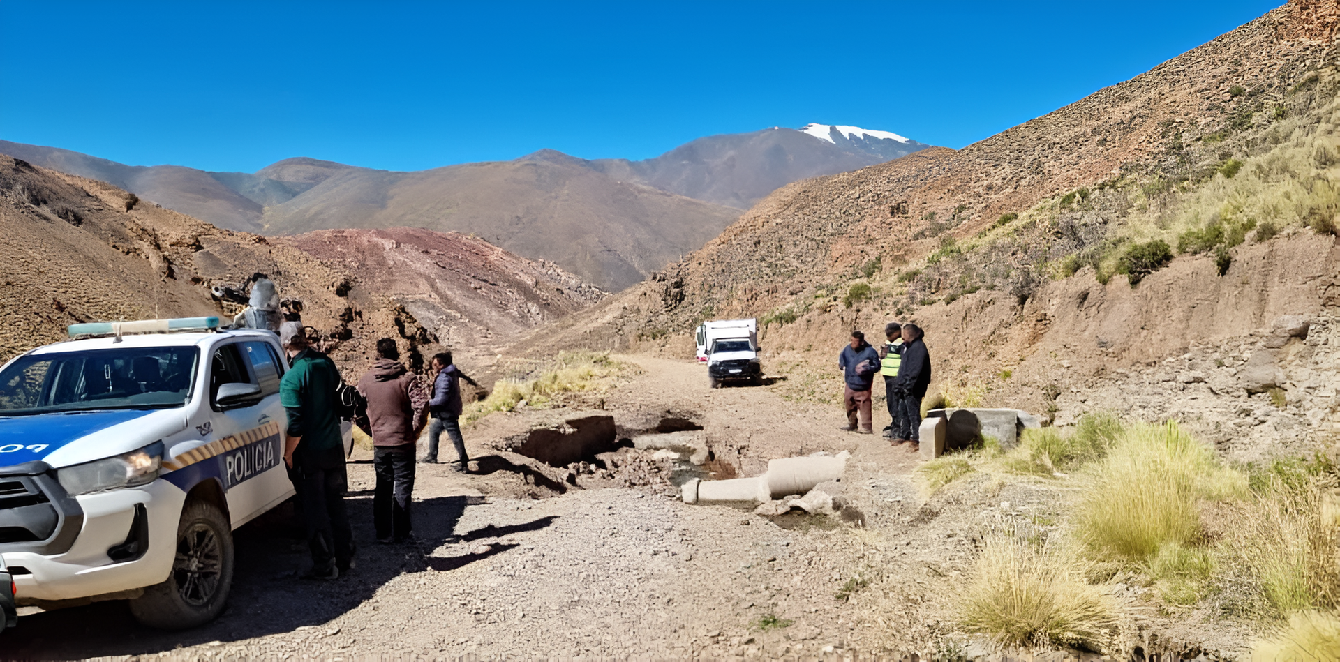 rescataron a un turista holandes que se perdio en plena puna y con temperaturas bajisimas