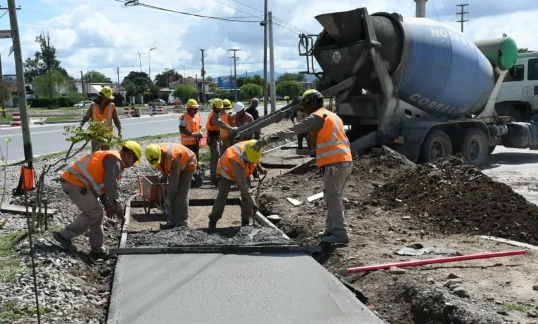 la nueva ciclovia de zona sur ya supera el 68 de avance