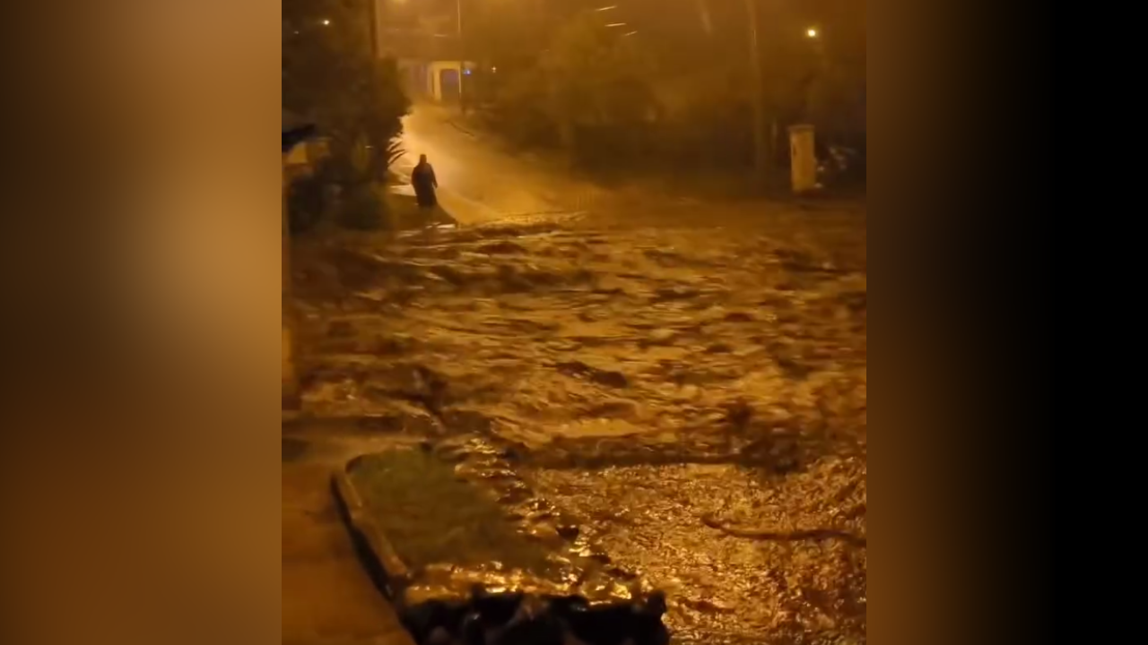 por un fuerte temporal guachipas quedo bajo el agua con evacuados y perdidas en las cosechas