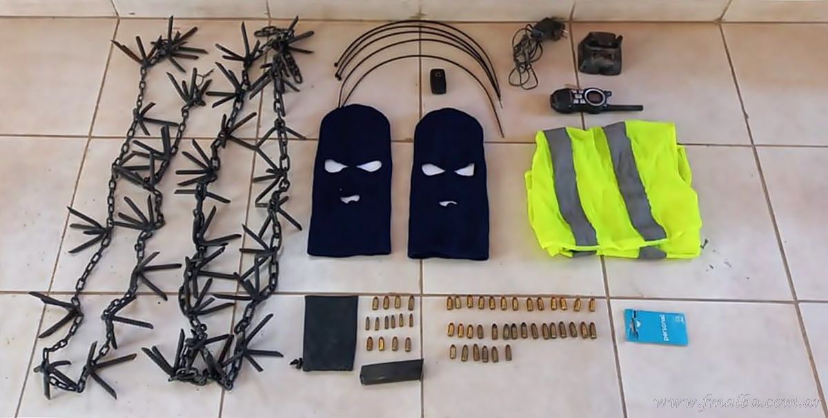 aguas blancas desarticularon banda criminal acusada del robo de 20 millones de pesos