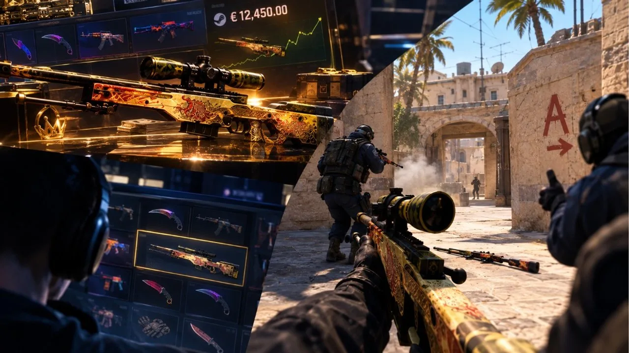 Por qué un rifle virtual puede valer más que un auto en Counter-Strike 2