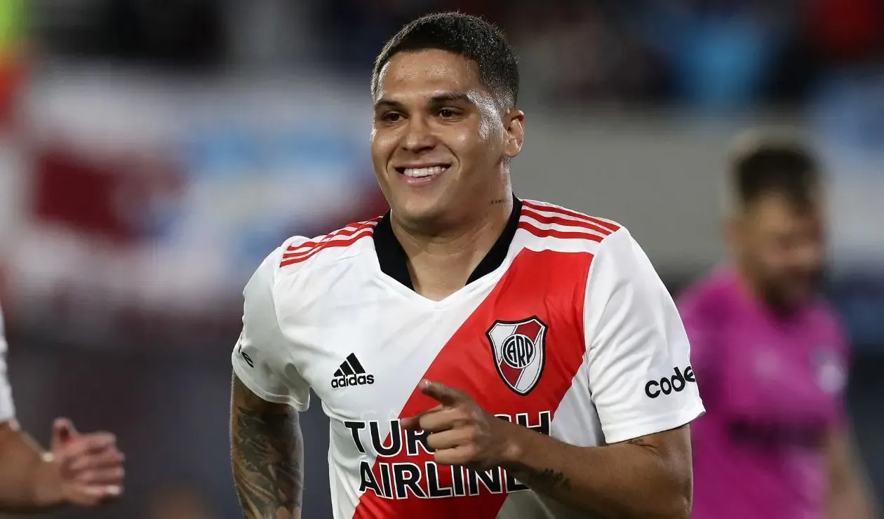 juanfer quintero llego a river cuando podria debutar
