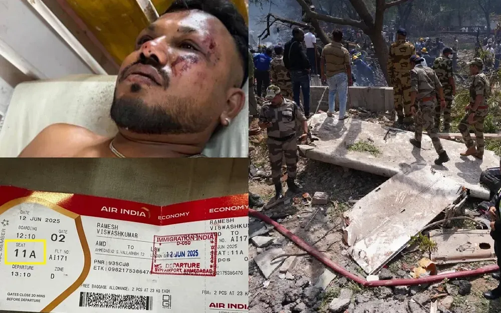 increible luego del tragico accidente aereo en la india encuentran un sobreviviente video