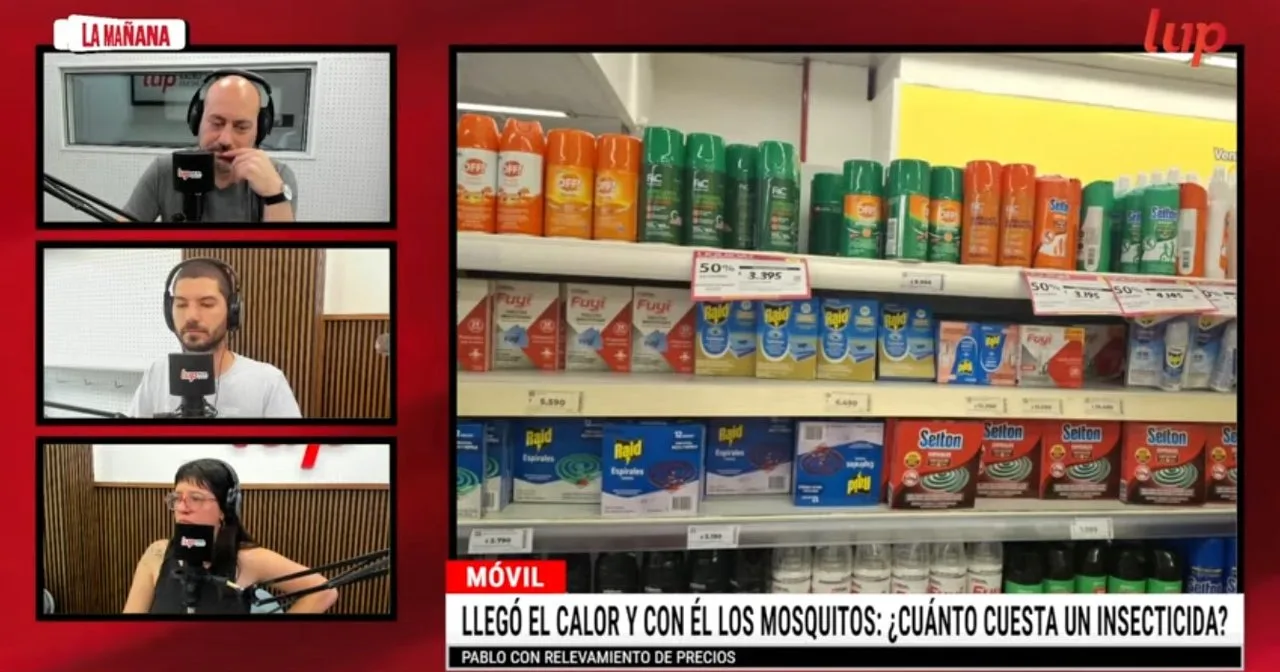Repelentes en Salta: subieron hasta 77% frente a 2025 justo antes de la temporada de dengue